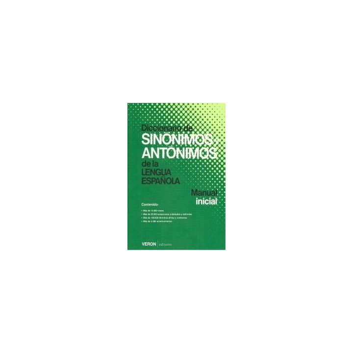 DICCIONARIO DE SINONIMOS Y ANTONIMOS