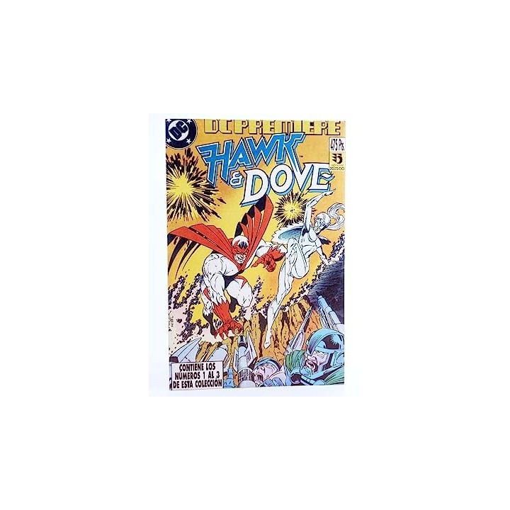 DC PREMIERE RETAPADO Numeros 1, 2 y 3. HAWK and DOVE