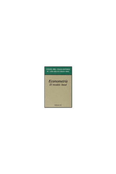 ECONOMETRIA EL MODELO LINEAL