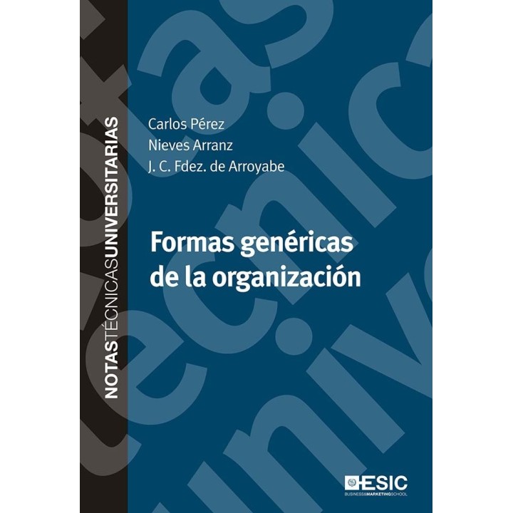 FORMAS GENERICAS DE LA ORGANIZACION