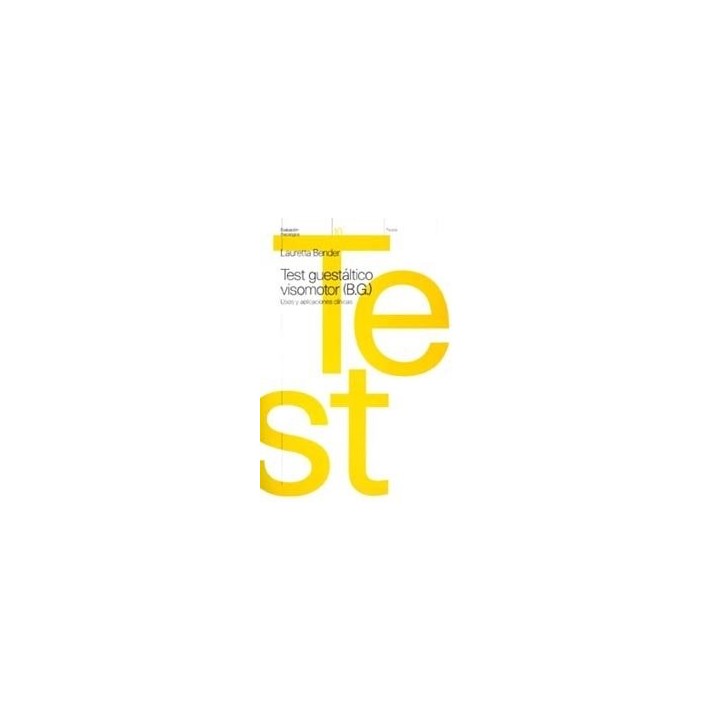 TEST GUESTALTICO VISOMOTOR