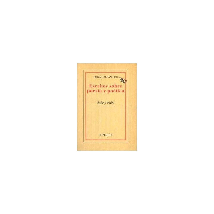 ESCRITOS SOBRE POESIA Y POETICA