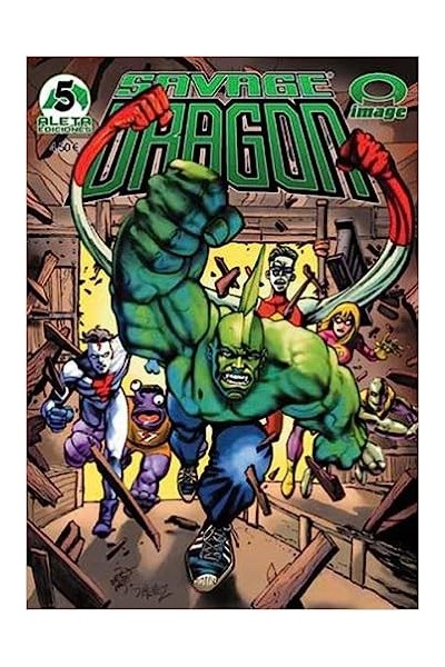 SAVAGE DRAGON Numero 5. Fuga del Bloque D