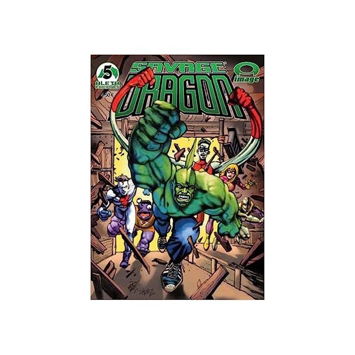 SAVAGE DRAGON Numero 5. Fuga del Bloque D