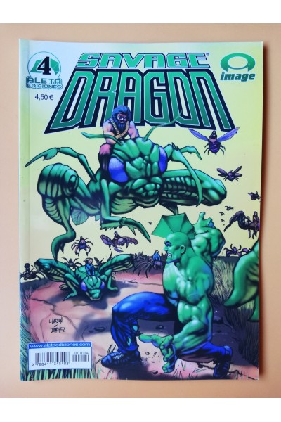 SAVAGE DRAGON Numero 4. Los Jinetes Insecto