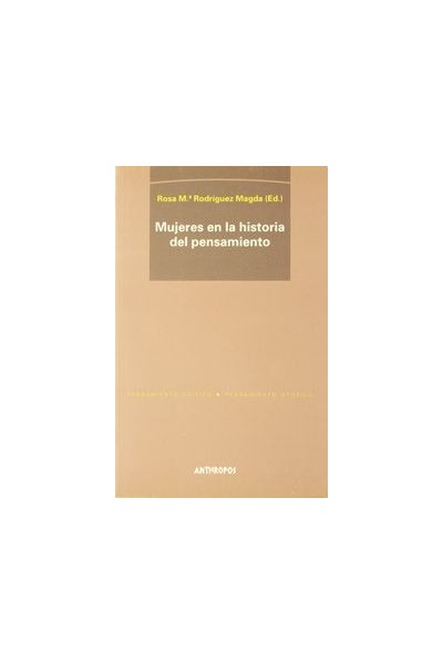 MUJERES EN LA HISTORIA DEL PENSAMIENTO