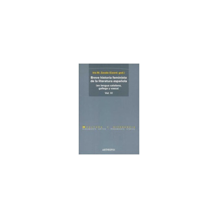 BREVE HISTORIA FEMINISMO DE LITERATURA ESPAÑOLA VI