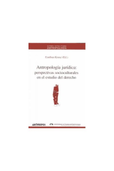 ANTROPOLOGIA JURIDICA
