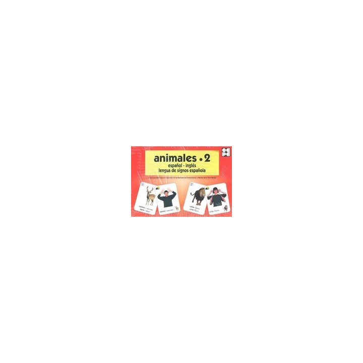 ANIMALES 2 ESPAÑOL INGLES LENGUA DE SIGNOS ESPAÑOL