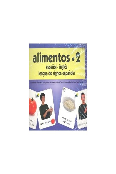ALIMENTOS 2 BARAJA ESPAÑOL/INGLES SIGNOS
