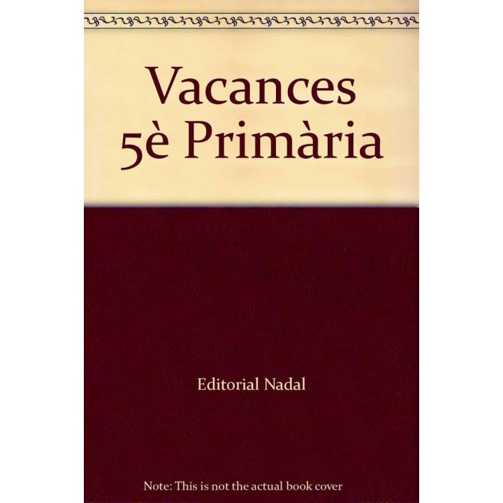VACANCES 5ºEP