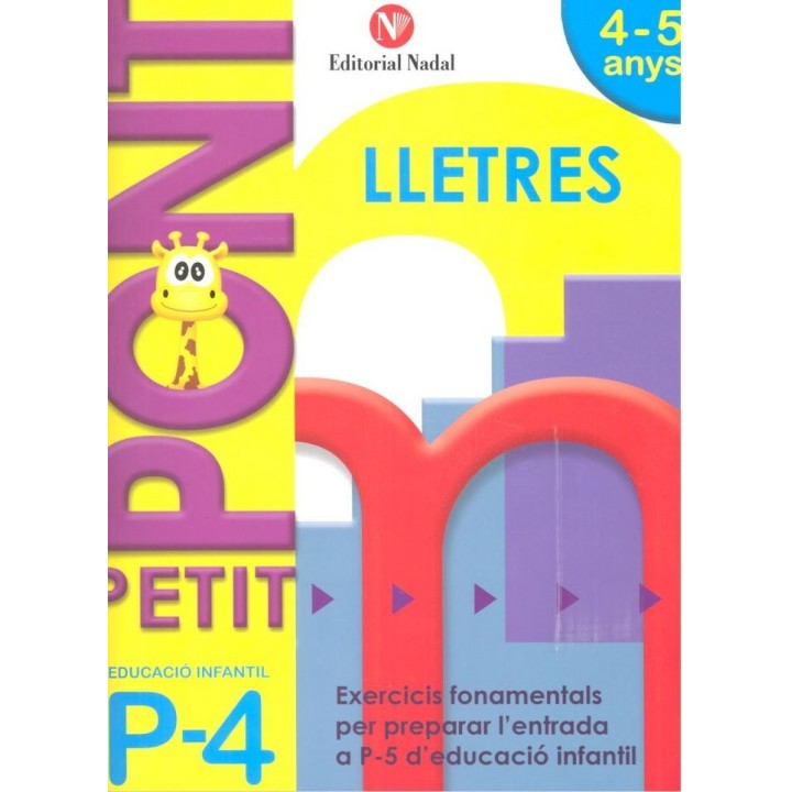 PETIT PONT 4 ANYS LLETRES GRAFOMOTRICITAT