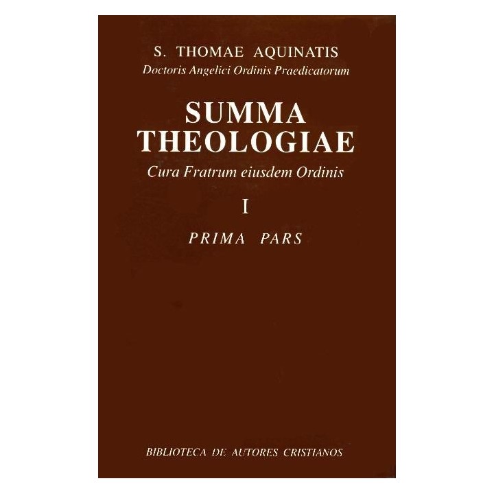 PRIMA PARS (SUMMA THEOLOGIAE; T.1)
