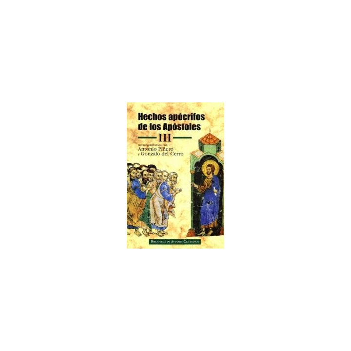 HECHOS APOCRIFOS III DE LOS APOSTOLES