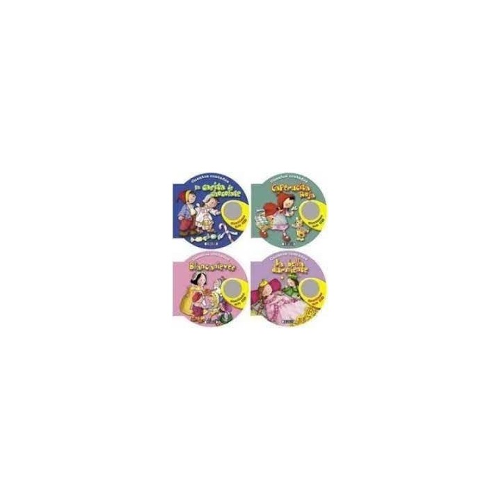 CUENTOS CONTADOS CON CD 4 TITULOS