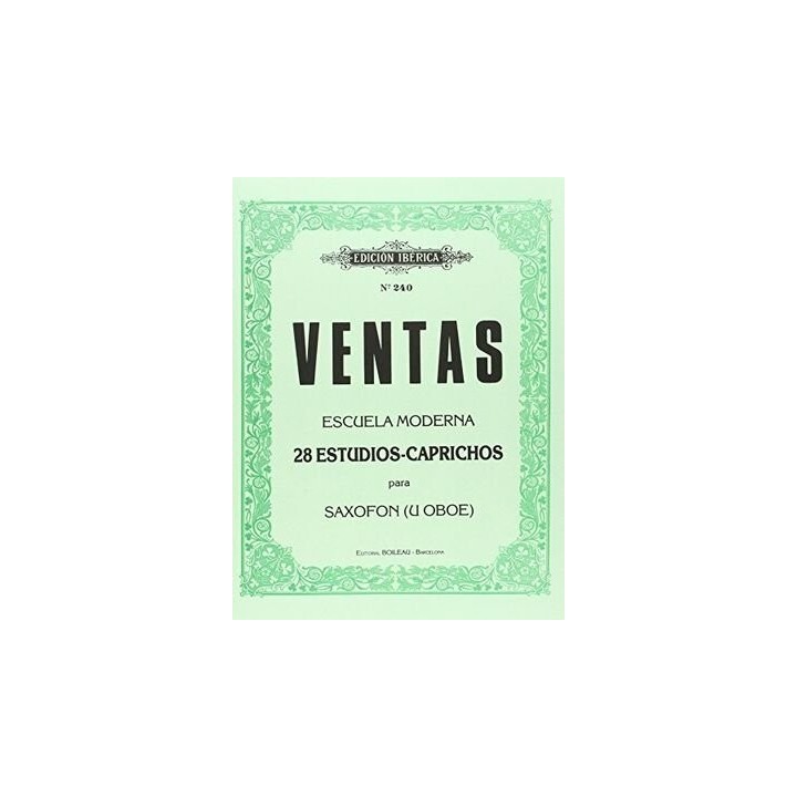 28 ESTUDIOS-CAPRICHOS PARA SAXOFON U OBOE