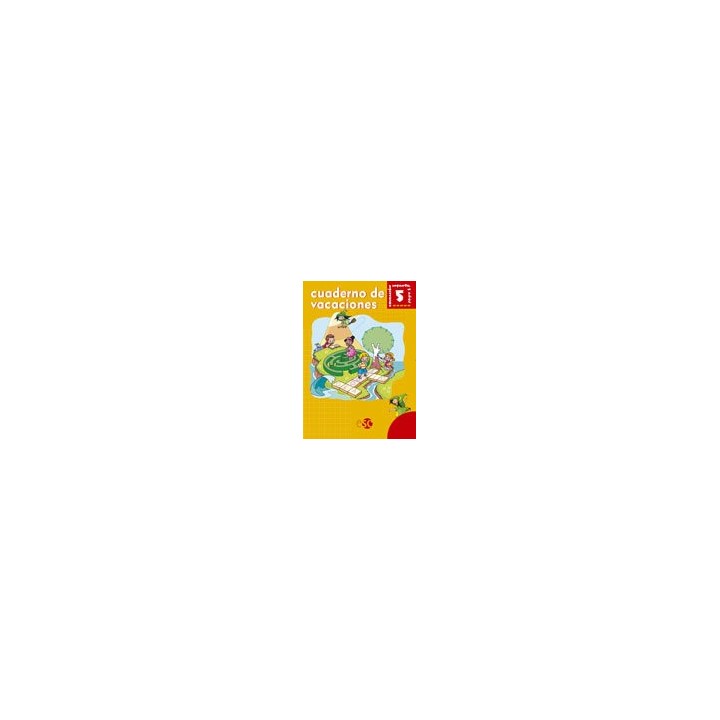 CUADERNO VACACIONES 5 AÑOS BAUL MAGICO