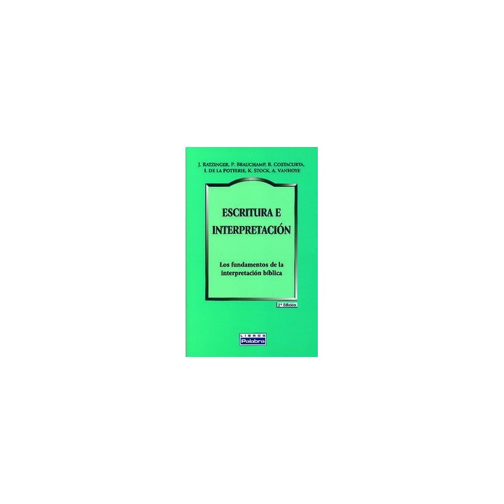 ESCRITURA E INTERPRETACION