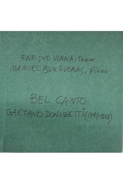 BEL CANTO. GAETANO DONIZETTI (1797-1848).