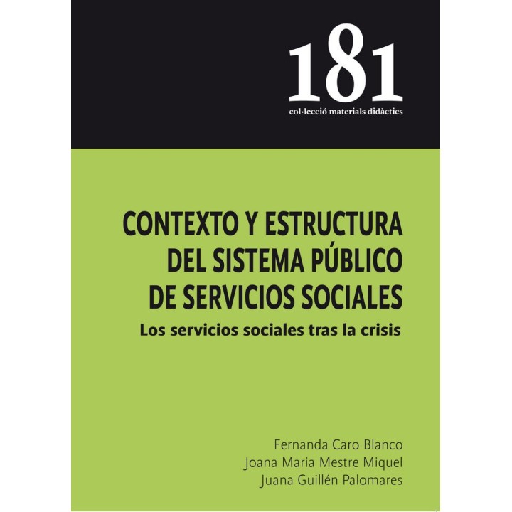 CONTEXTO Y ESTRUCTURA DEL SISTEMA PUBLICO DE SERVICIOS SOCIA