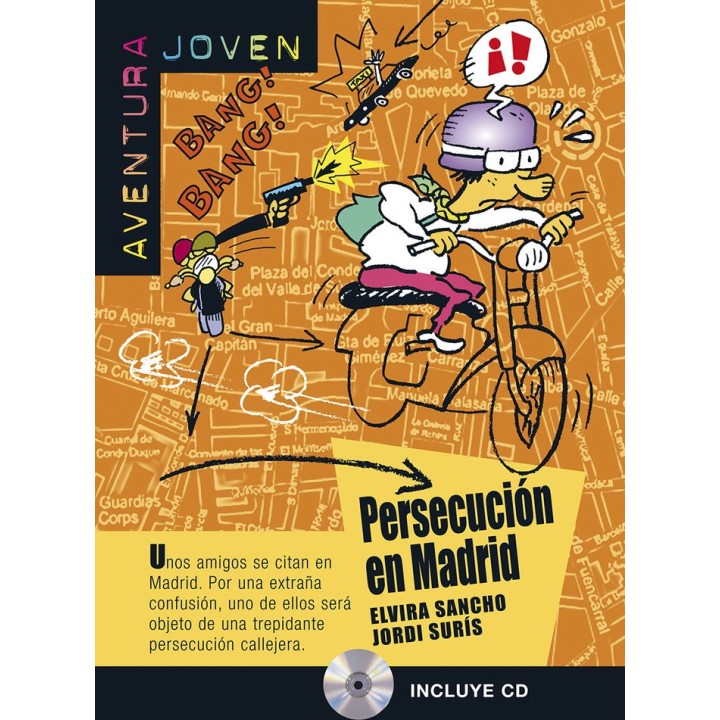 PERSECUCION EN MADRID NIVEL 1 AVENTURA JOVEN