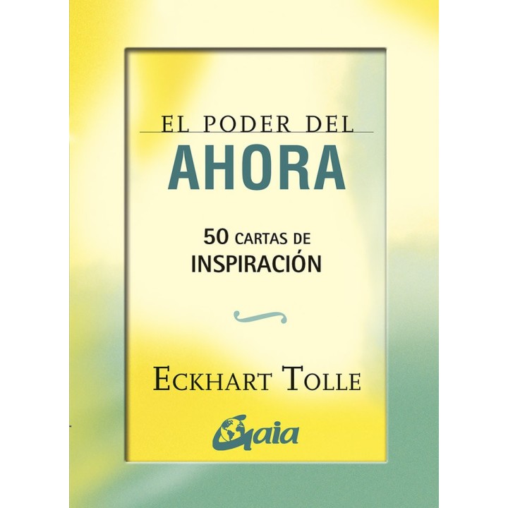PODER DEL AHORA 50 CARTAS DE INSPIRACION,EL