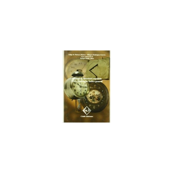 MANUAL LITERATURA ESPAÑOLA XVI CRONOLOGIA