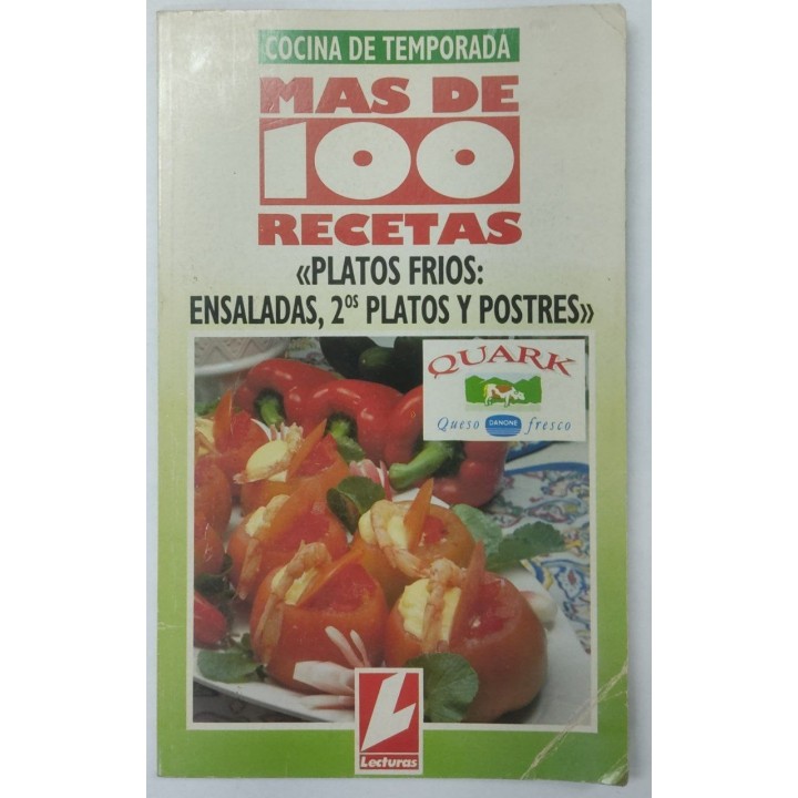 Cocina de Temporada 3. Mas de 100 Recetas. Platos Frios, Ensaladas, Segundos platos y postres