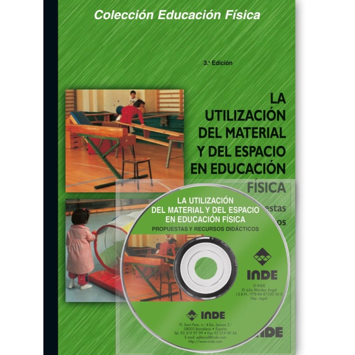 UTILIZACION MATERIAL ESPACIO EN EDUCACION FISICA +DVD