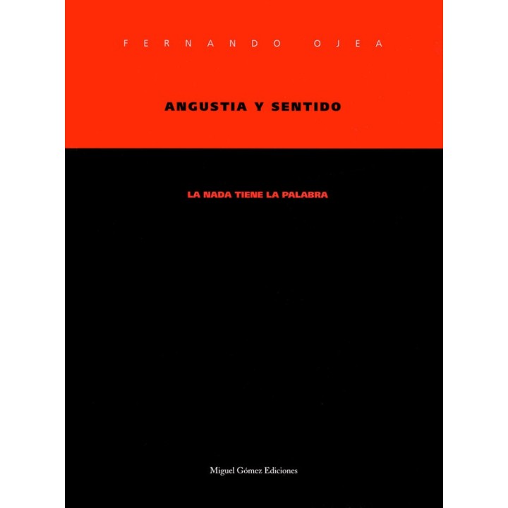 ANGUSTIA Y SENTIDO