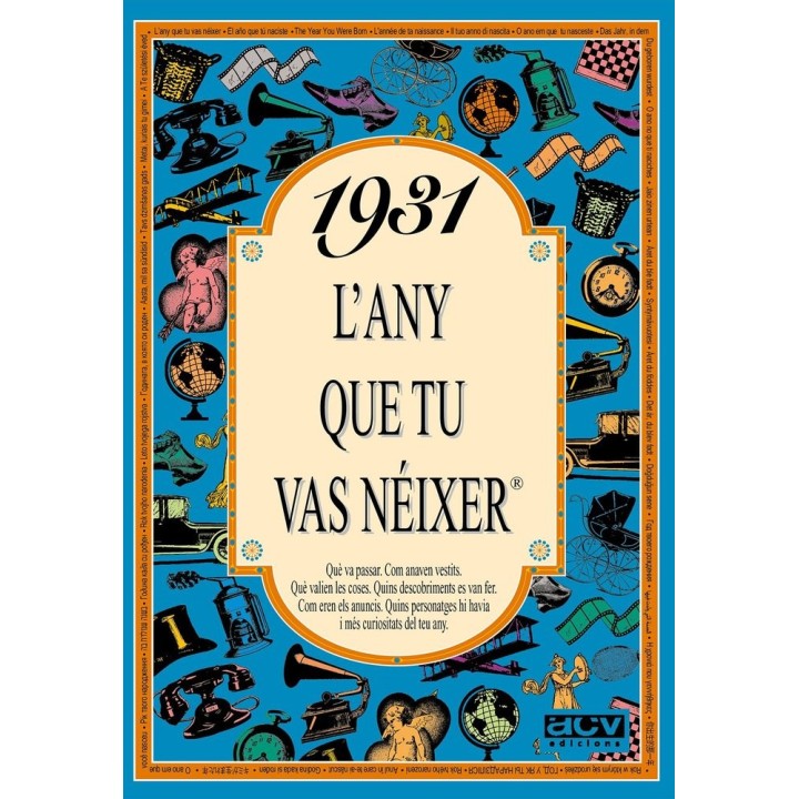 1931 L'ANY QUE TU VAS NEIXER