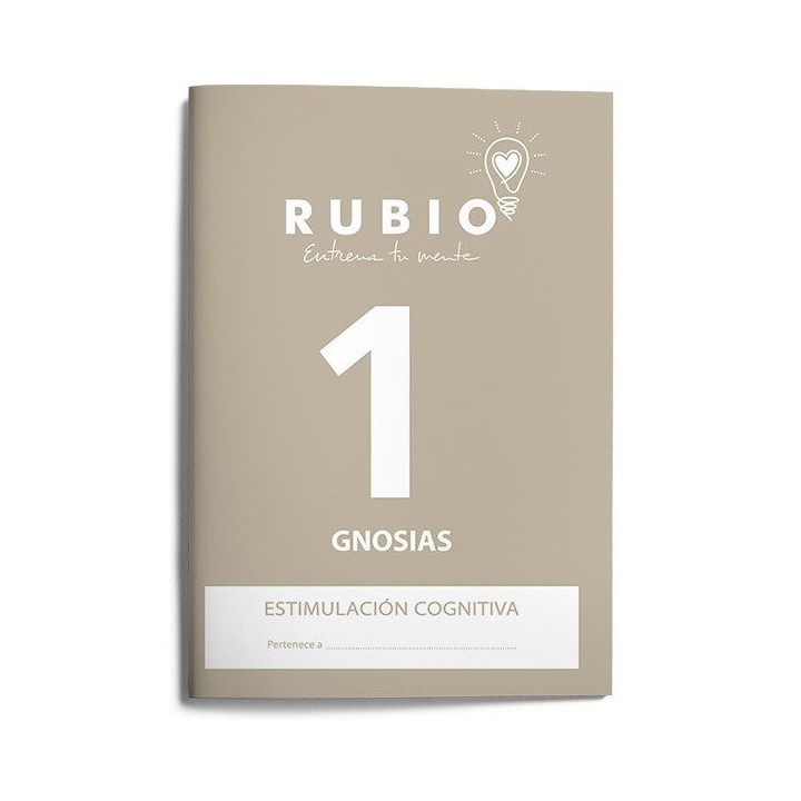 ENTRENA TU MENTE GNOSIAS 1 ADULTOS ESTIMULACION COGNITIVA