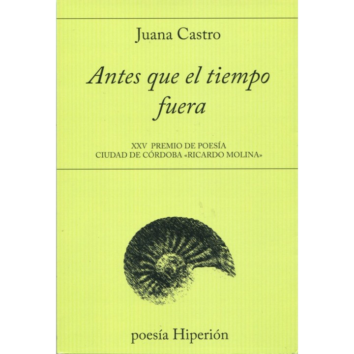 ANTES QUE EL TIEMPO FUERA