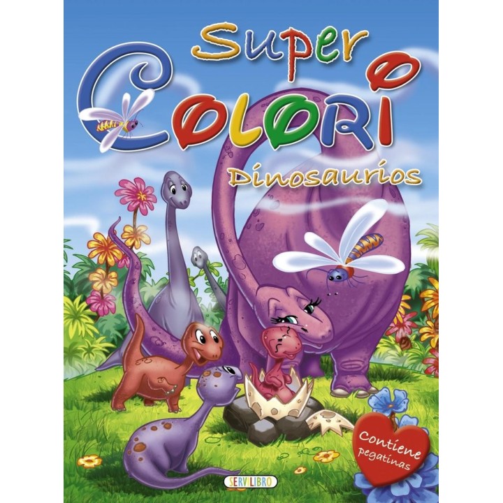 SUPER COLORI 3 DINOSAURIOS
