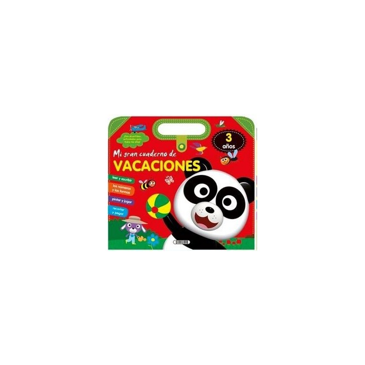 MI GRAN CUADERNO DE VACACIONES 3 AÑOS