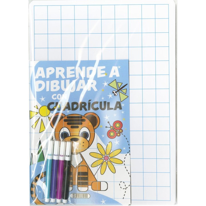 APRENDE A DIBUJAR CON CUADRICULAS