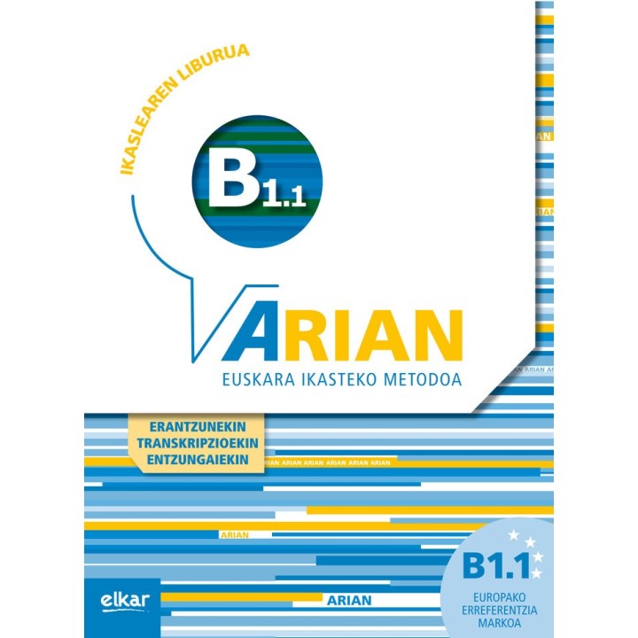 ARIAN B1.1 IKASLEAREN LIBURUA +CD AUDIO