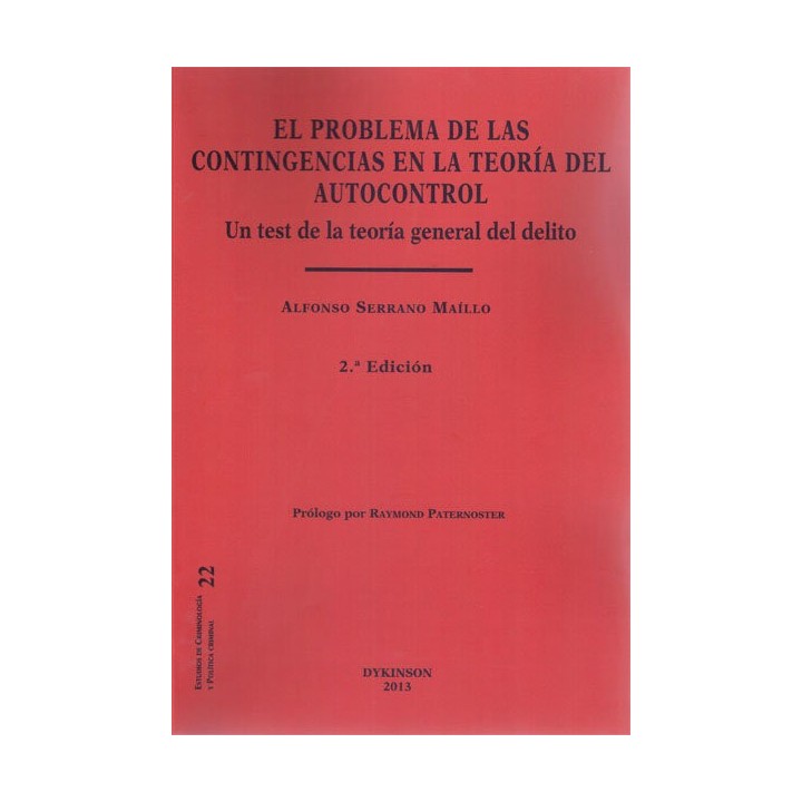 PROBLEMA DE LAS CONTINGENCIAS EN LA TEORIA DEL AUTOCONTROL,