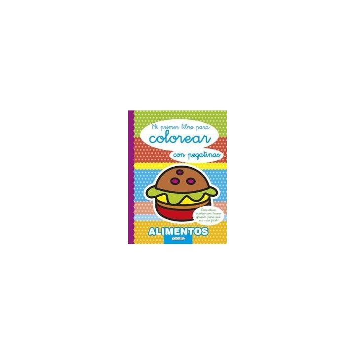 MI PRIMER LIBRO PARA COLOREAR ALIMENTOS