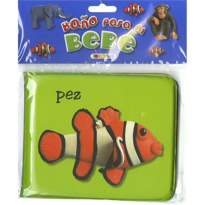 ANIMALES LIBRO BAÑO