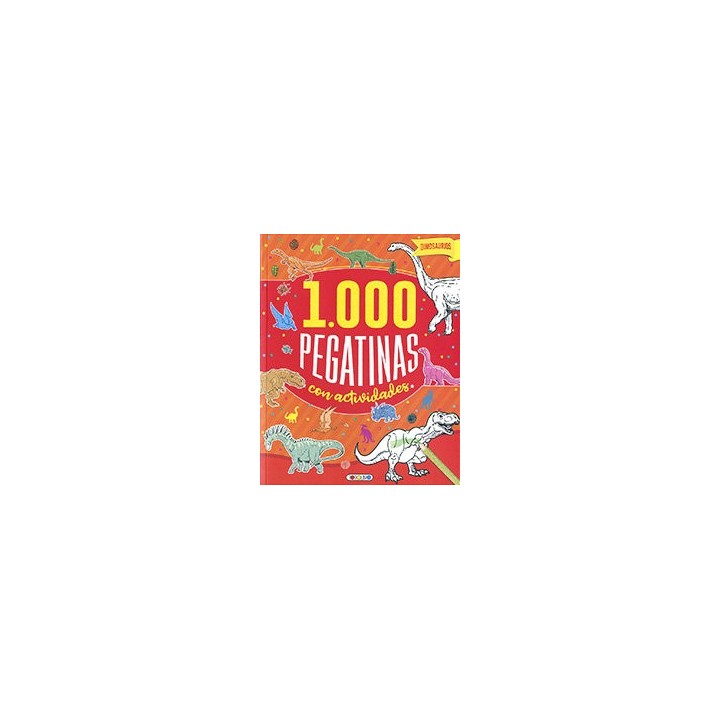 DINOSAURIOS 1000 PEGATINAS CON ACTIVIDADES