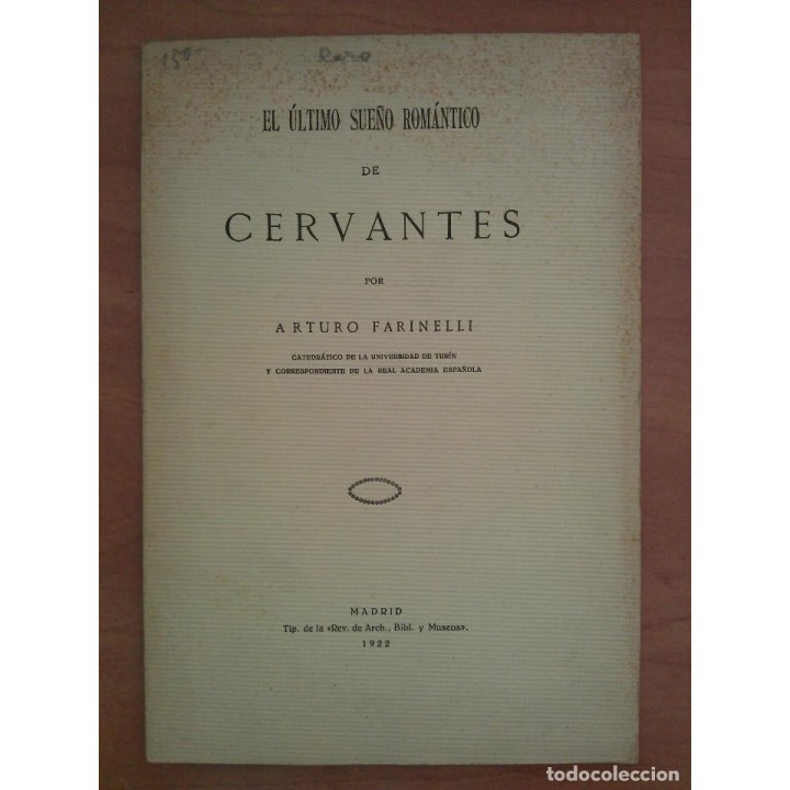 El último sueño romántico de Cervantes