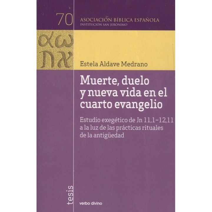 MUERTE DUELO Y NUEVA VIDA EN EL CUARTO EVANGELIO