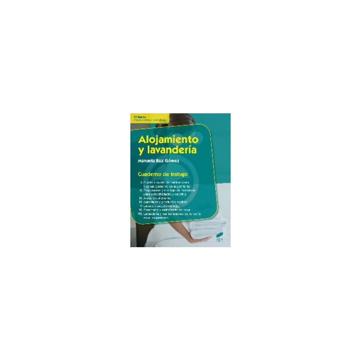 ALOJAMIENTO Y LAVANDERIA. CUADERNO DE TRABAJO