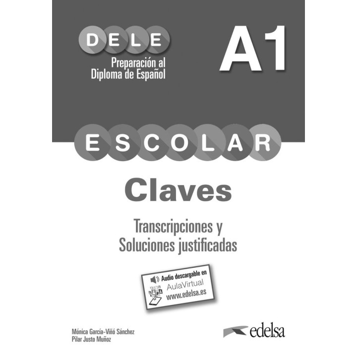 PREPARACION AL DELE ESCOLAR A1. LIBRO DE CLAVES Y TRANCRIPCI