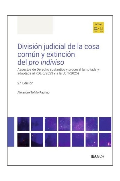 DIVISION JUDICIAL DE COSA COMUN Y EXTINCION PRO INDIVISO 2ª