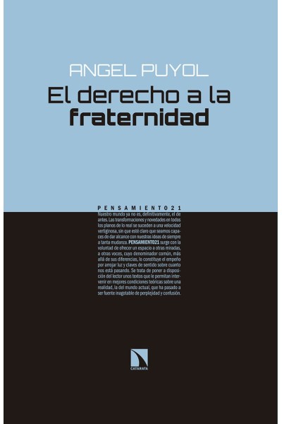 DERECHO A LA FRATERNIDAD,EL