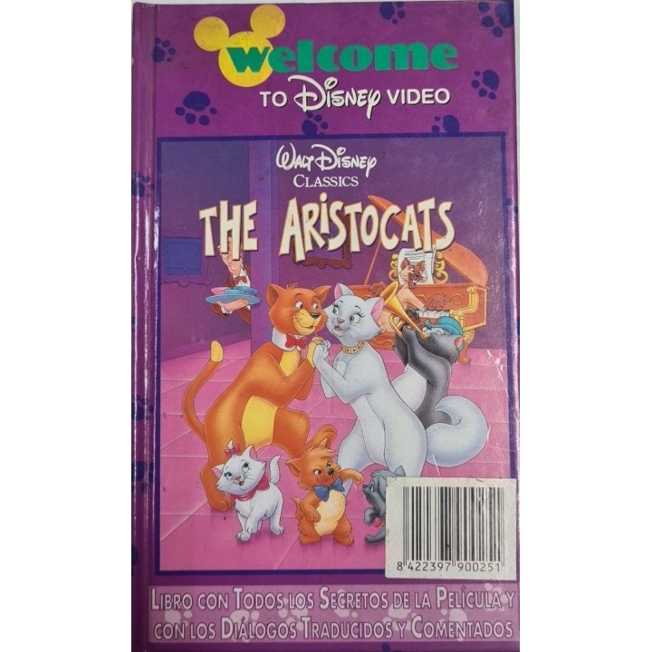 THE ARISTOCATS. WELCOME TO DISNEP VIDEO.