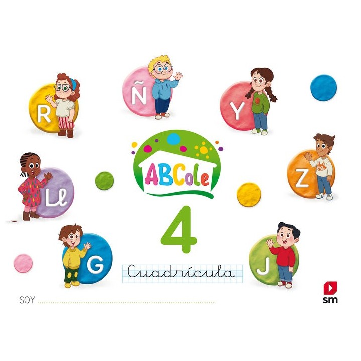 CUADERNO LECTOESCRITURA 4 CUADR.ABCOLE 18 5AÑOS