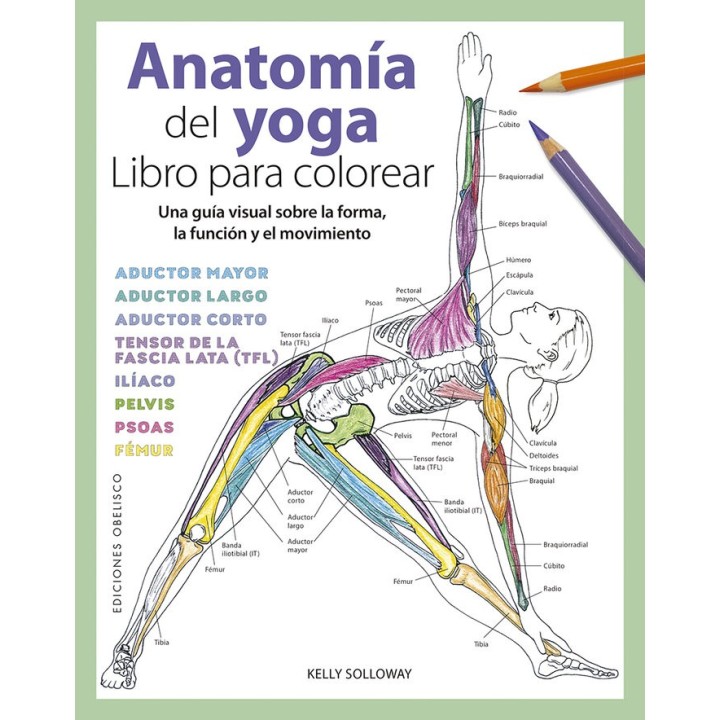ANATOMIA DEL YOGA LIBRO PARA COLOREAR